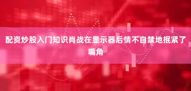 配资炒股入门知识肖战在显示器后情不自禁地抿紧了嘴角