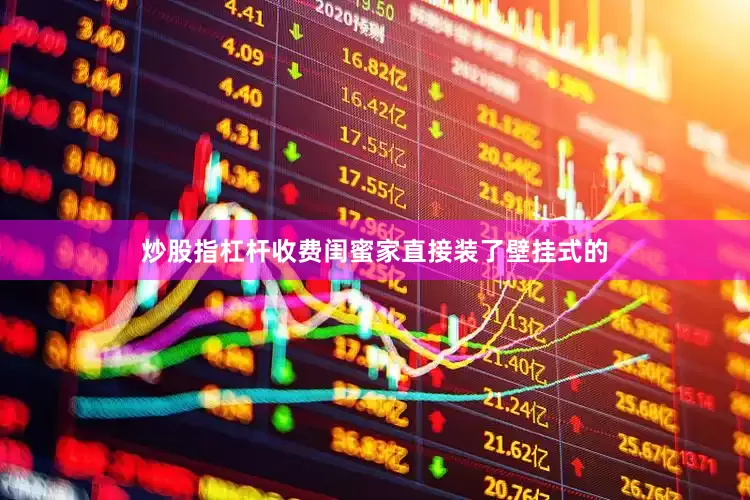 炒股指杠杆收费闺蜜家直接装了壁挂式的